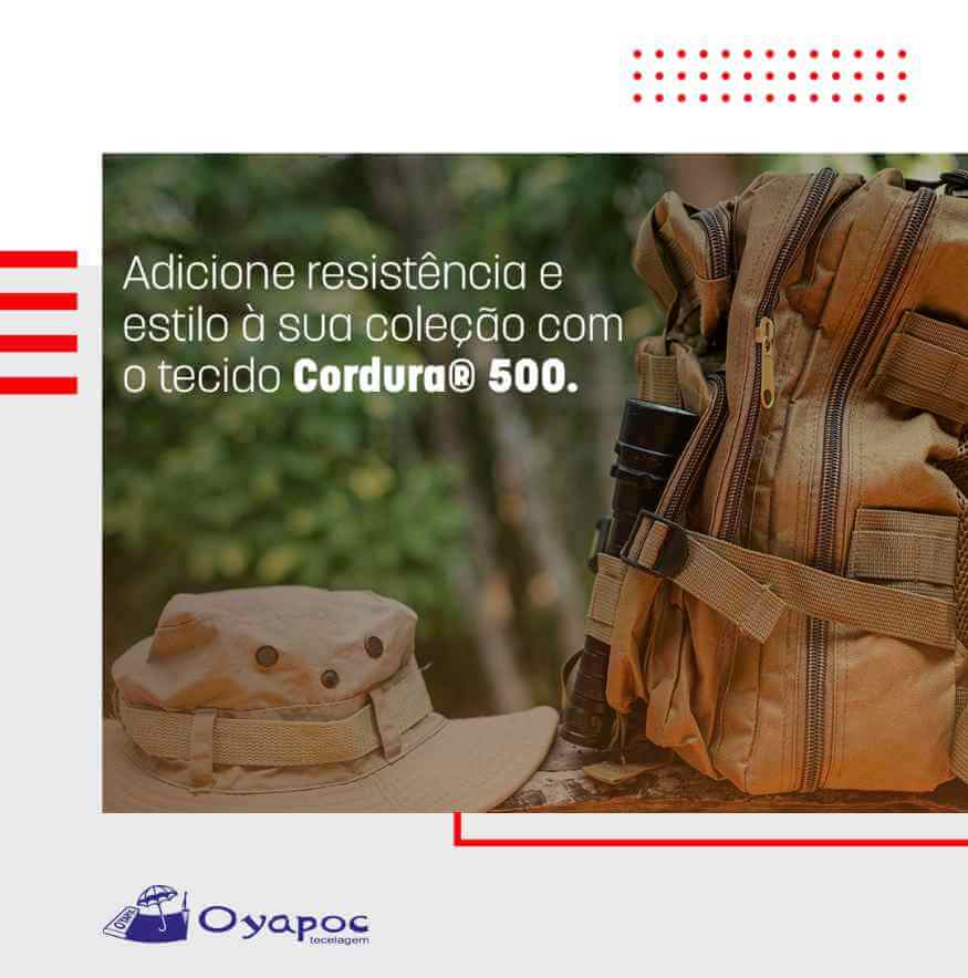 Cordura ® 500: A Expressão da Resistência em Cores Vibrantes